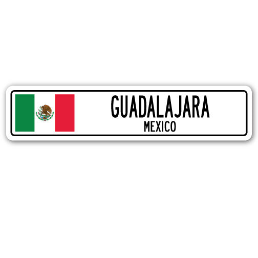 Guadalajara, Mexico Street Vinyl Decal Sticker