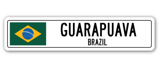 GUARAPUAVA, BRAZIL Street Sign