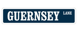 Guernsey Street Vinyl Decal Sticker