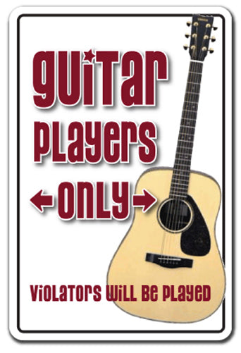 Guitar Vinyl Decal Sticker