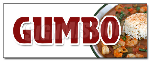 Gumbo Decal