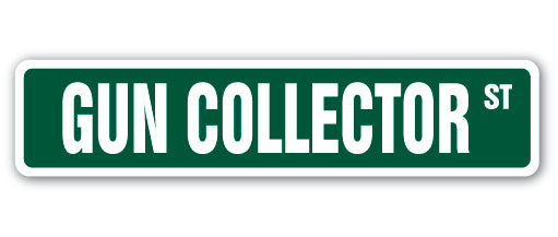 Gun Collector Street Vinyl Decal Sticker