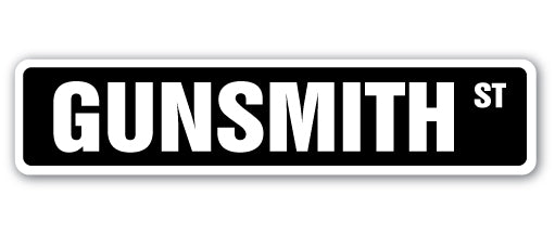 Gunsmith Street Vinyl Decal Sticker