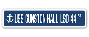 USS Gunston Hall Lsd 44 Street Vinyl Decal Sticker