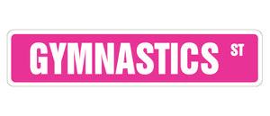 Gymnastics Street Vinyl Decal Sticker