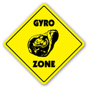 Gyro Zone Vinyl Decal Sticker