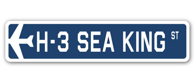 H-3 Sea King Street Sign