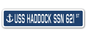 USS Haddock Ssn 621 Street Vinyl Decal Sticker