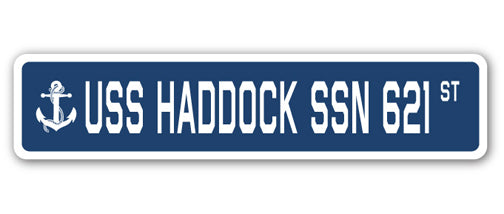 USS Haddock Ssn 621 Street Vinyl Decal Sticker