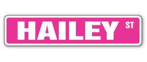 Hailey Street Vinyl Decal Sticker