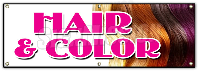 Hair & Color Banner