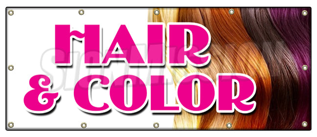 Hair & Color Banner