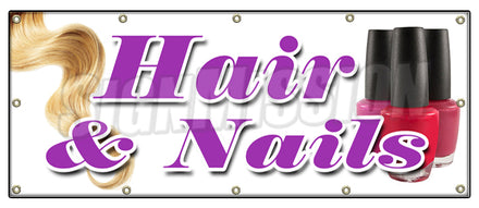 Hair & Nails Banner