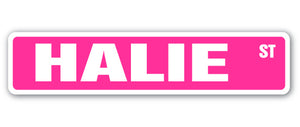 Halie Street Vinyl Decal Sticker