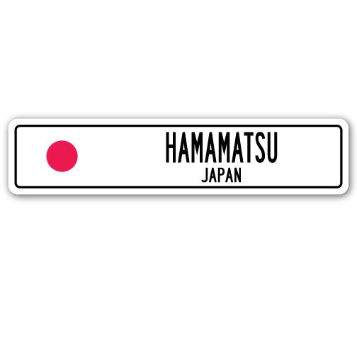 HAMAMATSU, JAPAN Street Sign