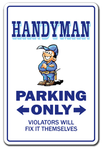 Handyman Street Vinyl Decal Sticker