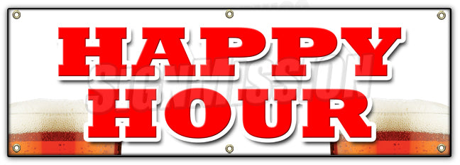 Happy Hour Banner