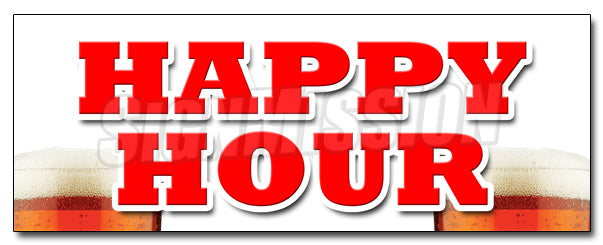 Happy Hour Decal