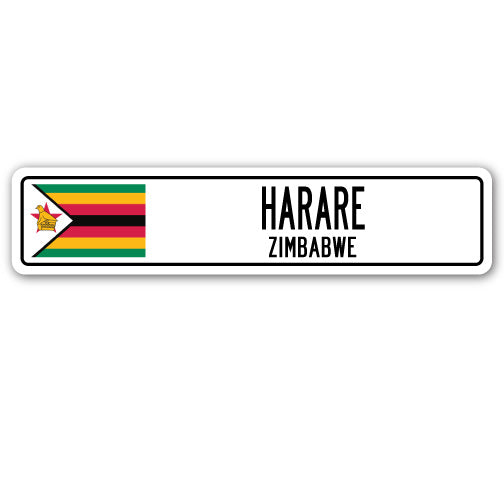 Harare, Zimbabwe Street Vinyl Decal Sticker