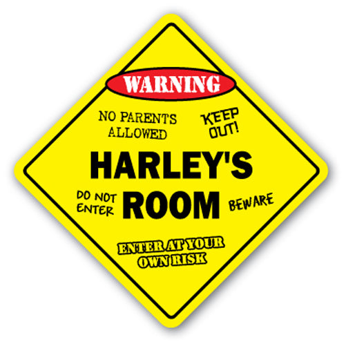 Harley's Room Vinyl Decal Sticker
