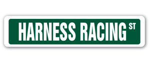 Harness Racing Street Vinyl Decal Sticker