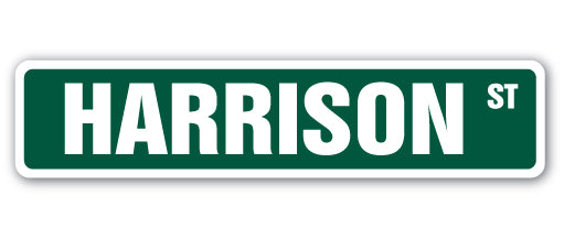 Harrison Street Vinyl Decal Sticker