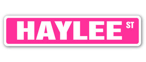 Haylee Street Vinyl Decal Sticker