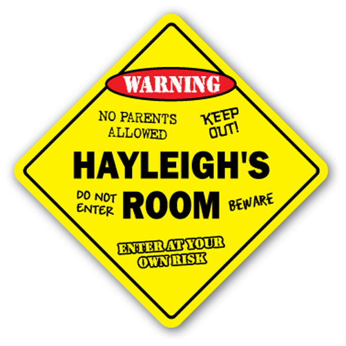 Hayleigh's Room Vinyl Decal Sticker