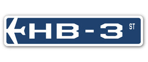 HB-3 Street Sign