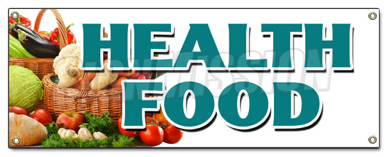Health Food Banner
