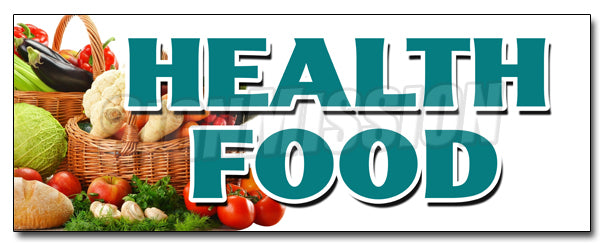 Health Food Decal