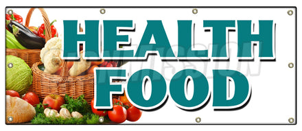 Health Food Banner