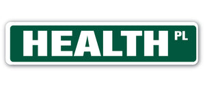 Health Street Vinyl Decal Sticker