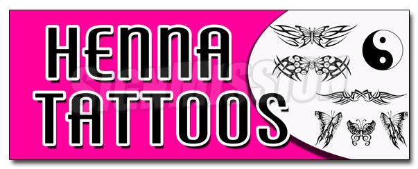 Henna Tattoos Decal