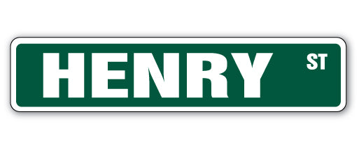 Henry Street Vinyl Decal Sticker