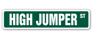 High Jumper Street Vinyl Decal Sticker