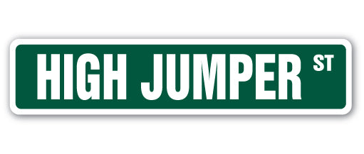 High Jumper Street Vinyl Decal Sticker