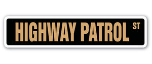 Highway Patrol Street Vinyl Decal Sticker