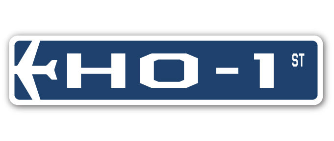 HO-1 Street Sign