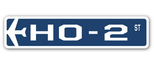 HO-2 Street Sign