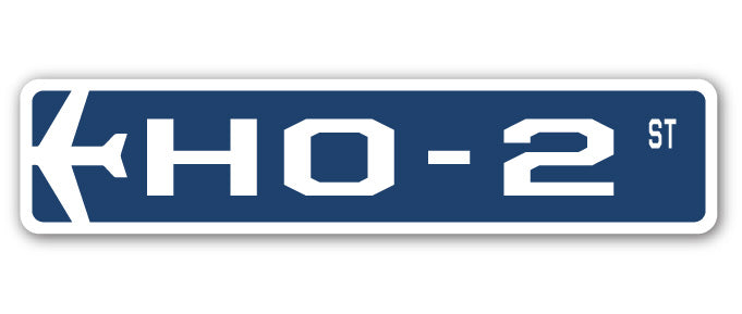 HO-2 Street Sign