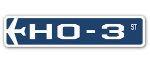 HO-3 Street Sign