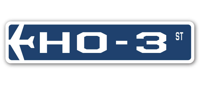 HO-3 Street Sign