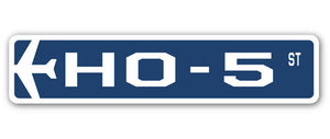 HO-5 Street Sign