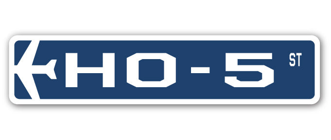 HO-5 Street Sign