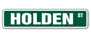 Holden Street Vinyl Decal Sticker