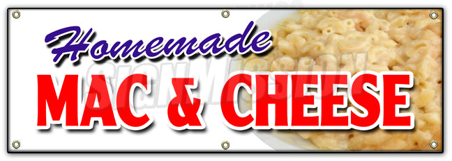 Homemade Mac & Cheese Banner