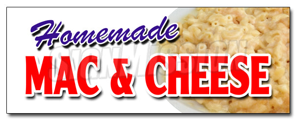 Homemade Mac & Cheese Decal