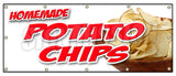 Homemade Potato Chips Banner