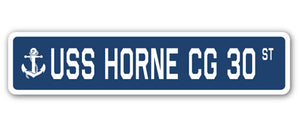 USS Horne Cg 30 Street Vinyl Decal Sticker